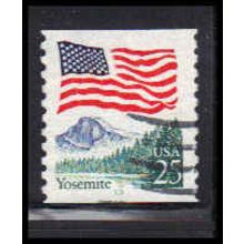 Used 2280a 25c U.S. Flag Very Fine CNS 13 PA6238