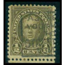 Used 551 1/2c Nathan Hale Barely Clears M09057