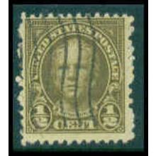 Used 653 1/2c Nathan Hale Average Plus M10292