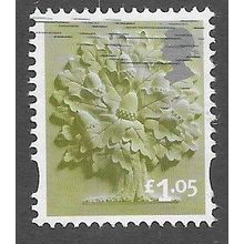 ENGLAND £1.05 'ENGLISH OAK' (EN36) FINE USED (EBID75-236)