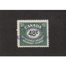 FU40 - Canada Unemployment Insurance Revenue Stamp (Used)