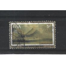 SouthAfrica.SG379 5c "Dutch East Indiaman,Table Bay".Fine Used.Sep25e