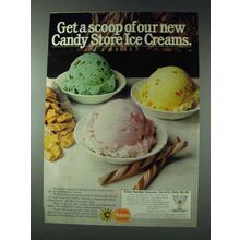 1978 Borden Candy Store Ice Creams Ad - Get a Scoop