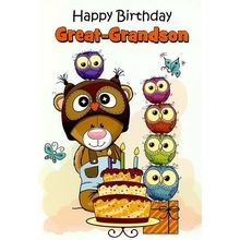 Happy Birthday Great Grandson - 01198