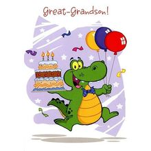 Great- Grandson Happy Birthday - 06518