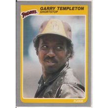 1985 Fleer baseball card 45 Garry Templeton