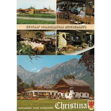 Gustaav Scandanavian Restaurants Christina Diner 2x Swiss Tirol Postcard s