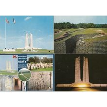 Military Memorial Canada Canadian 4x Postcard