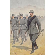 R Esercito Italy Royal Army Fanteria Military Uniform Postcard