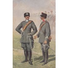 R Egercito Royal Italian Army Cavalleggeri Italy Military Uniform Postcard