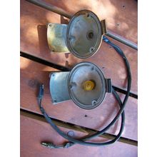 1970 PLYMOUTH ROAD RUNNER FRONT TURN SIGNAL HOUSINGS & WIRING GTX SATELLITE