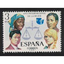 Spain Intl Women's Year 1975 MNH SG#2309
