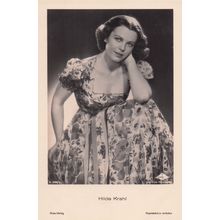 Hilde Krahl Austria Film Actress Early Real Photo Postcard