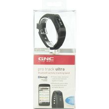 GNC Wireless Bluetooth Activity Band Pro Track Ultra Pedometer Black