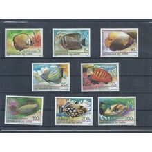 Zaire Stamps Congo 1980 Tropical Fish MNH (R993)