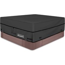 ULTCOVER Waterproof 600D Polyester Square Hot Tub Cover Outdoor SPA Covers 90 X