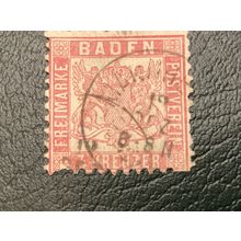 German State Baden 20 used