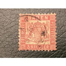 German State Baden 20 used