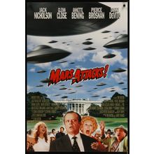 Mars attacks 1 poster Poster Canvas Print Art Painting Decor Reprint wall A0 A1