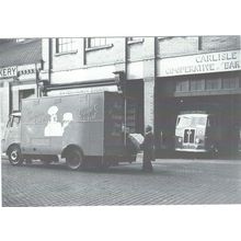 VANS ON THE ROAD CO-OP BAKERY SEDDON DIESEL DELIVERY VAN PUBL. 1994 UK POST FREE