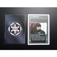 Star Wars 1995 Premiere Decipher CCG W/B Card Commander Praji DS