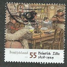 GER 2008 55c 'HEINRICH ZILLE' FINE USED (EBID51-287)