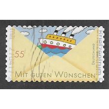 GER 2010 €0.55 (S/A) 'GREETINGS STAMPS (1ST ISSUE)' FINE USED (EBID63-013)