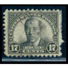 Used 697 17c Woodrow Wilson Fine M09625