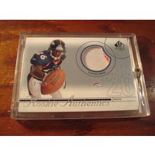 2002 Upper Deck SP Authentic, Patch, #'d 510/850, CLINTON PORTIS RC