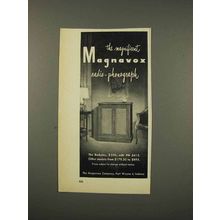 1948 Magnavox Berkeley Radio-Phonograph Ad