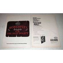 1966 The Home Insurance Company Ad - Honestly!