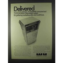 1966 Western Union Ad - Delivered to Dun & Bradstreet