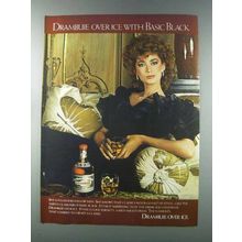 1981 Drambuie Liqueur Ad - Over Ice with Basic Black