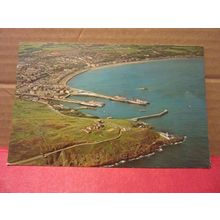 AERIAL VIEW, DOUGLAS, Isle of Man used postcard by NPO 1960s pm /