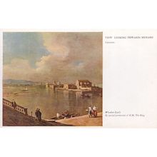 Canaletto Looking Towards Murano Antique Medici Society Postcard