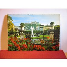 MIRABELL GARTEN, SALZBURG, AUSTRIA.. used postcard 1972 pm =