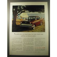 1960 Pontiac Vauxhall Car Ad - Vauxhall gives you head room, leg room