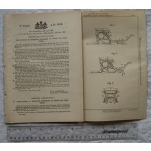 1895 Patent No. 12,177 footboards for dental chairs, Gardner, Cornbrook