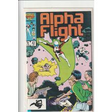Alpha Flight, #42, Marvel Comic Book, High Grade