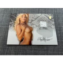 PLAYBOY - 2011 - College Girls 2 - Teri Harrison Material Card - White Bra