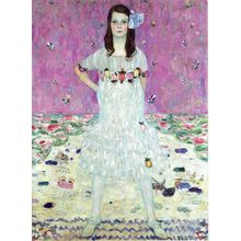 Portrait of Mada Primavesi - Klimt 1913 Poster Canvas Movie Film Print A0 A1 A2