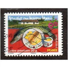 FRA 2010 (56c) 'FLAVOURS OF FRANCE - 'BROCHET AU BEURRE' FINE USED (EBID21544)