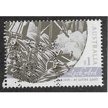 AUS 2007 $1.00 'SHIPWRECKS -LOCH ARD' FINE USED (EBID66-670)