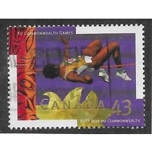 CAN 1994 43c 'COMMONWEALTH GAMES- HIGH JUMPING' FINE USED (EBID71-304)