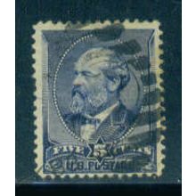 Used 216 5c James Garfield Barely Clears M01748