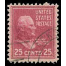 Used 829 25c William McKinley Just Clears M08094