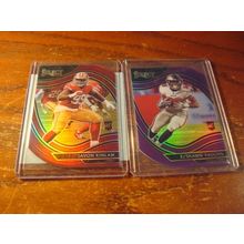 2020 Panini Select, 2-Rc Die Cut Prizms, KINLAW/VAUGHN