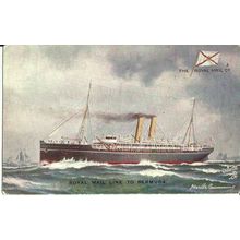 ROYAL MAIL LINE TO BERMUDA Tuck Oilette Postcard (9151)