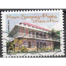 France 2012 Michel 5388 O Cote (2015) 0.60 € Maison Souques-Pagès Pointe-à-Pitre