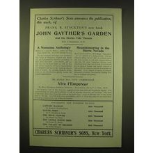 1902 Charles Scribner's Sons Ad - Charles Scribner's Sons announce